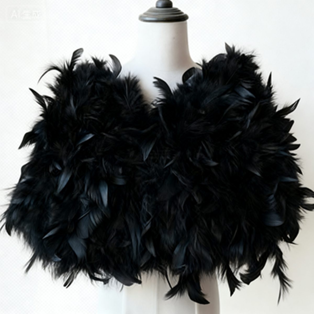 New Ostrich Feather Women's Ca - Stole Wedding Shawl avaliação e preço
