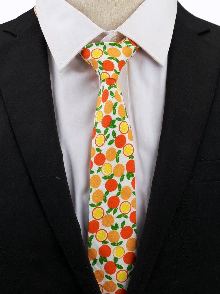 Cute Colourful Sweet Fashion T - Skinny Tie Men avaliação e preço