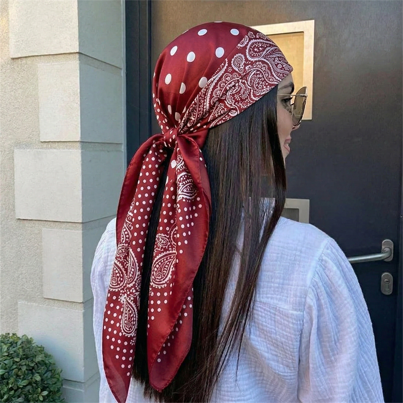 90cm Luxury Brand 2026 Dot Pri - Head Wrap Turban avaliação e preço
