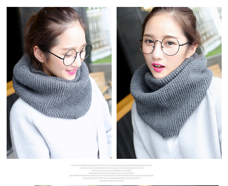 Winter Scarf Women Infinity Kn - Infinity Scarf Knit avaliação e preço