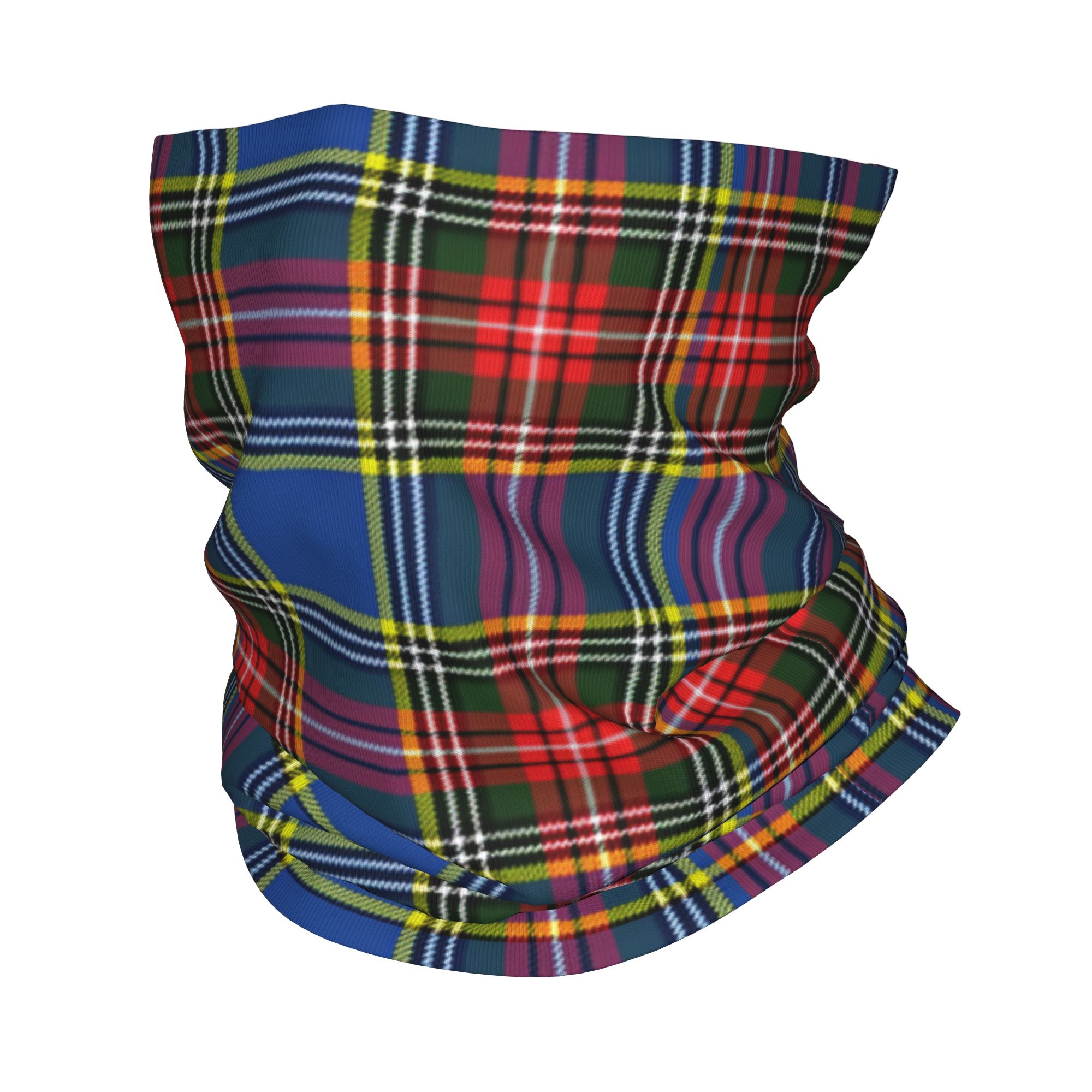 Custom Royal Tartan Plaid Wint - Neck Warmer Tube avaliação e preço
