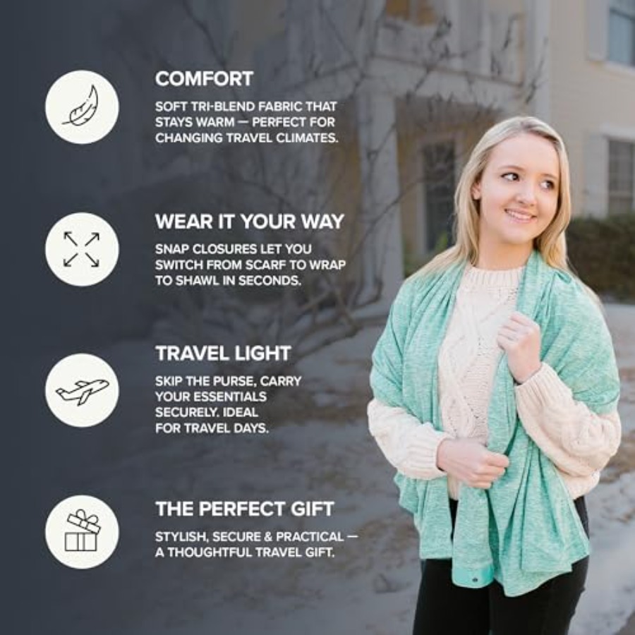 Infinity Travel Scarf Loop wit - Infinity Scarf Knit avaliação e preço