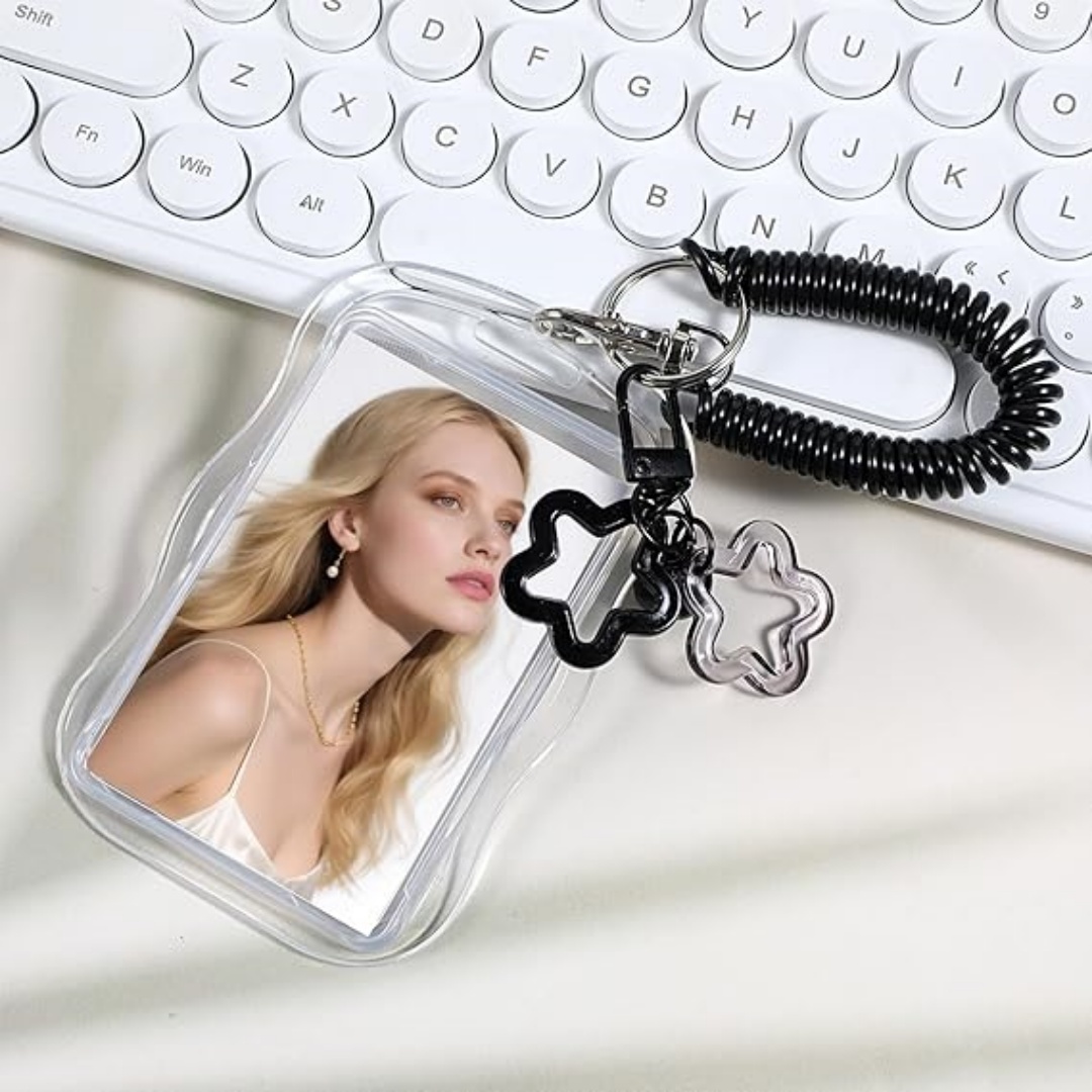 Photocard Holder Keychain 8.5c - Lanyard Badge Holder avaliação e preço