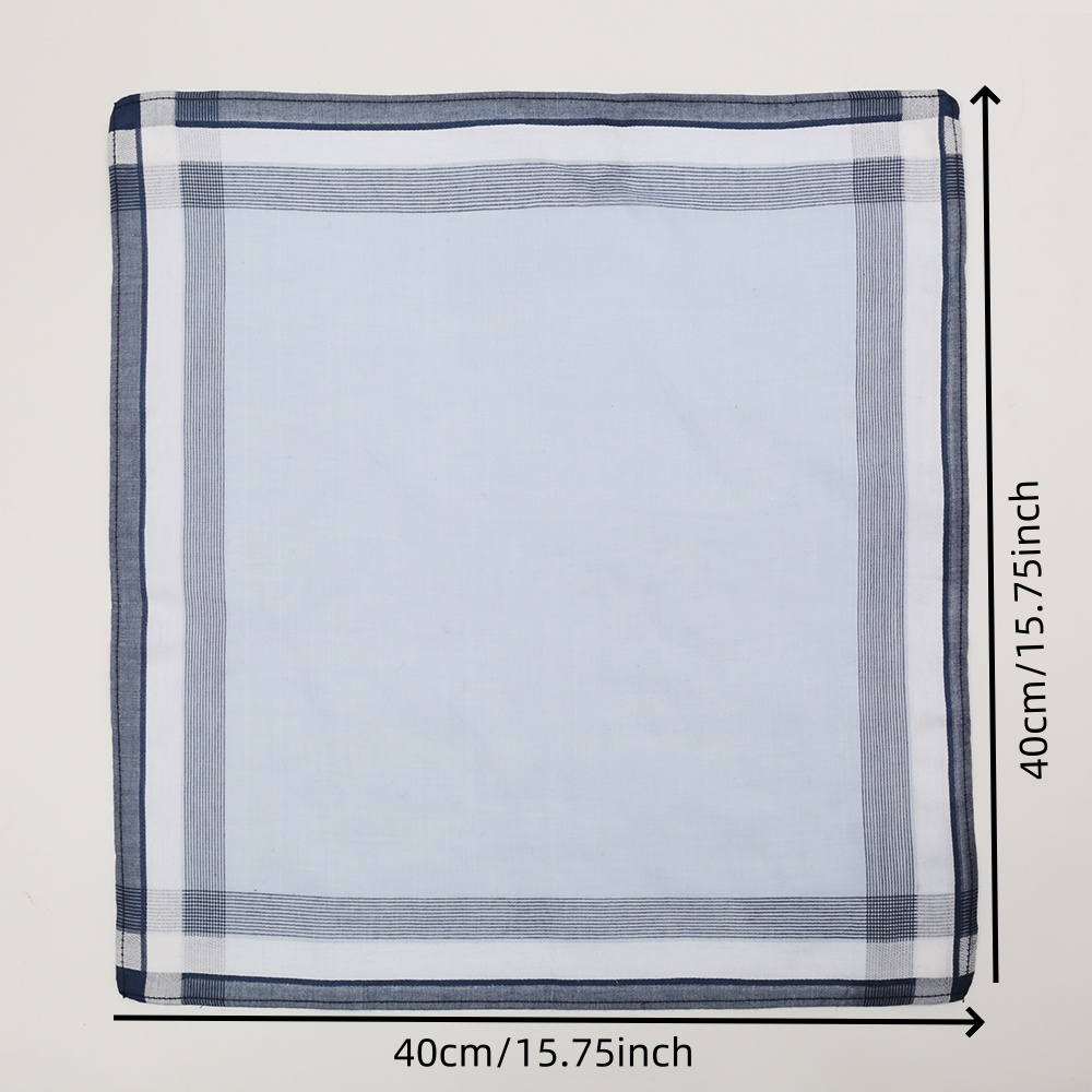 Men's Pure Cotton Yarn-Dyed Ha - Handkerchief Cotton Men avaliação e preço