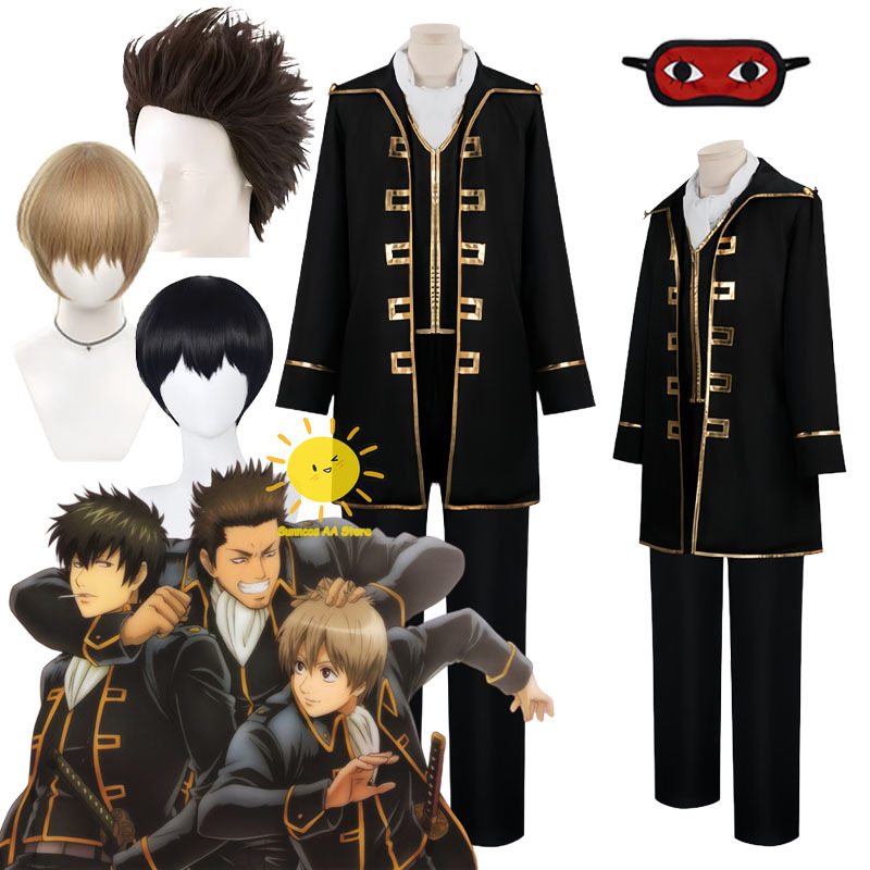 Anime Okita Sougo Hijikata Tou - Ascot Neck Scarf avaliação e preço