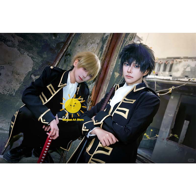 Anime Okita Sougo Hijikata Tou - Ascot Neck Scarf avaliação e preço