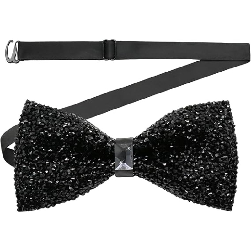 Fashion Rhinestone Bow Ties fo - Bow Tie Pre Tied avaliação e preço
