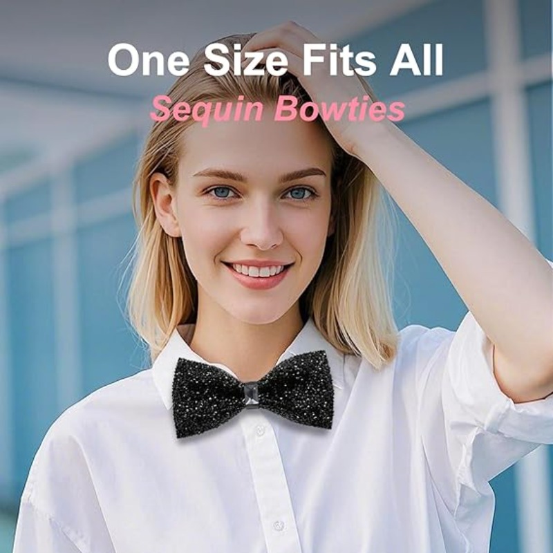 Fashion Rhinestone Bow Ties fo - Bow Tie Pre Tied avaliação e preço
