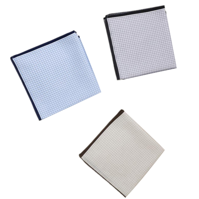 1/3PCS Men's Cotton Handkerchi - Handkerchief Cotton Men avaliação e preço