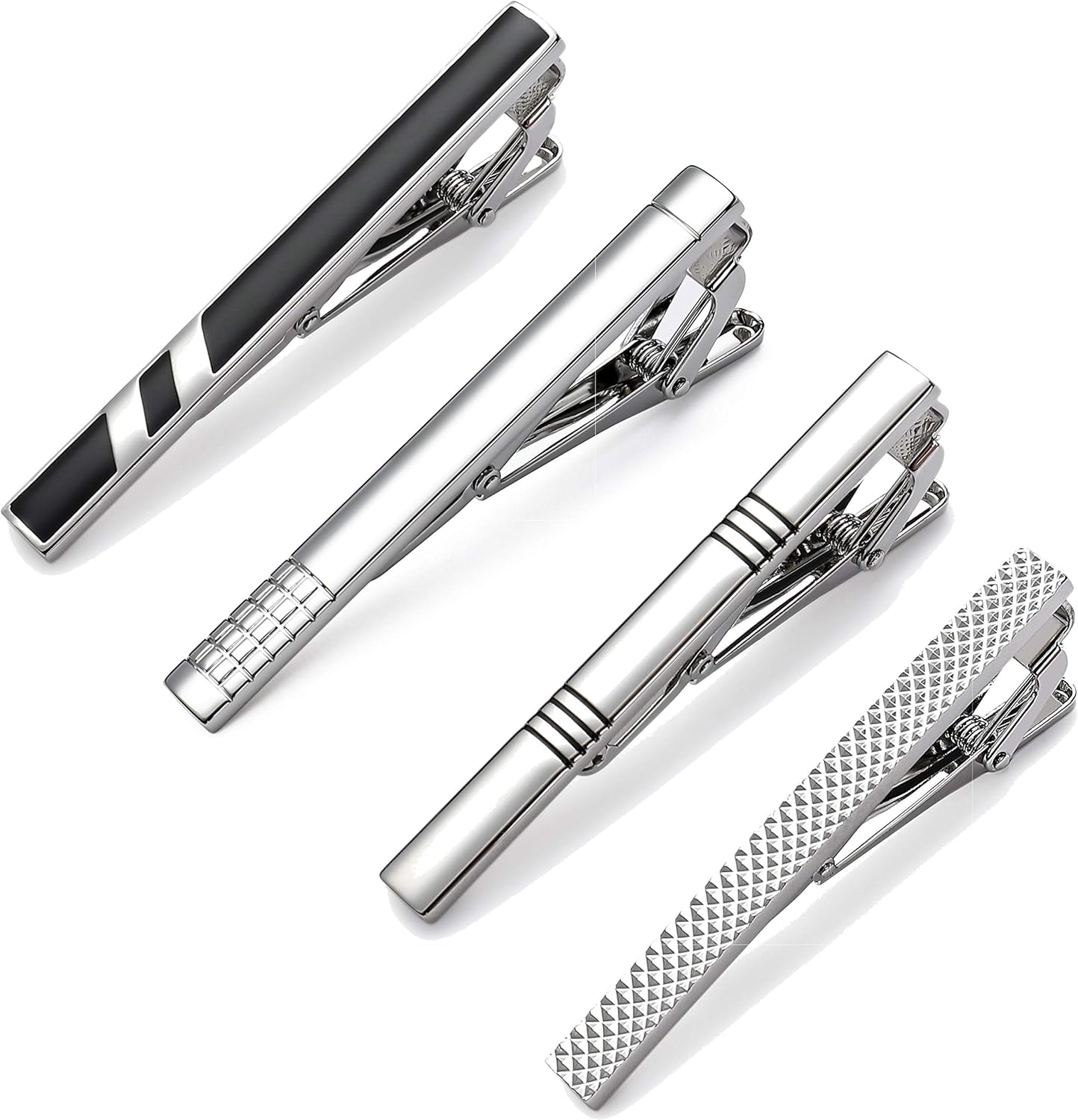 Tie Clips for Men, Classic Sty - Tie Bar Set Gift avaliação e preço