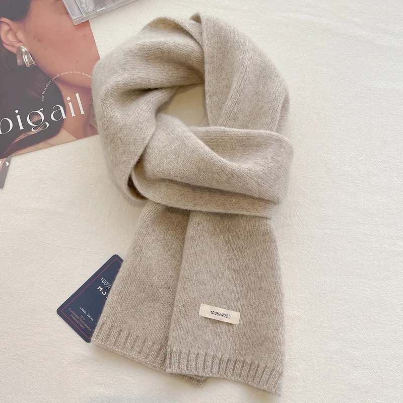 High Quality 100% Wool Scarf M - Muffler Men Wool avaliação e preço