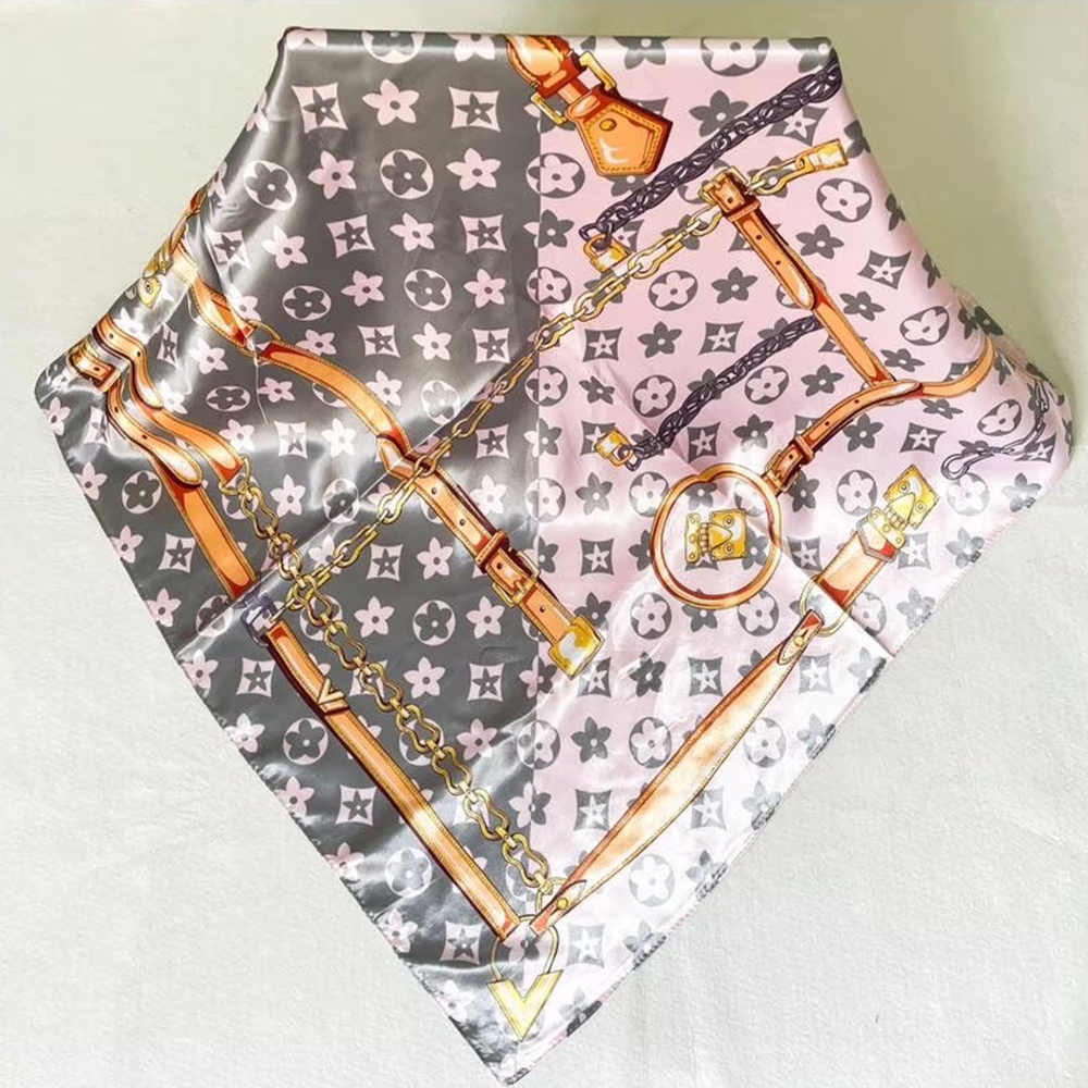 New Hot Sale Fashion 90X90cm P - Ascot Neck Scarf avaliação e preço