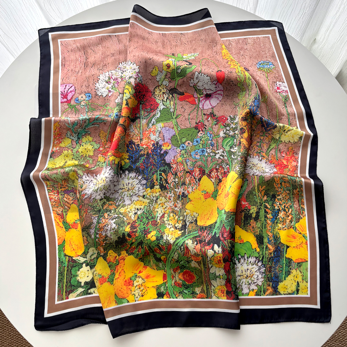 2026 Summer New Scarf Women Oi - Scarf Silk Square avaliação e preço