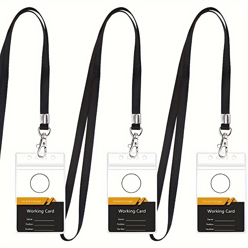 transparent waterproof name ba - Lanyard Badge Holder avaliação e preço