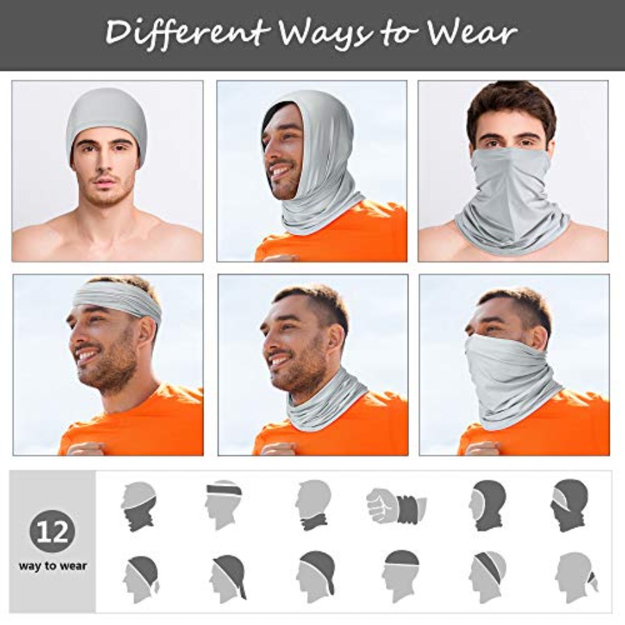 Geyoga Neck Gaiter Bandana Fac - Face Scarf Mask avaliação e preço