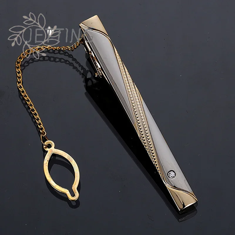 Hot Metal Simple Necktie Buckl - Tie Clip Silver avaliação e preço
