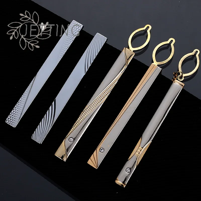 Hot Metal Simple Necktie Buckl - Tie Clip Silver avaliação e preço