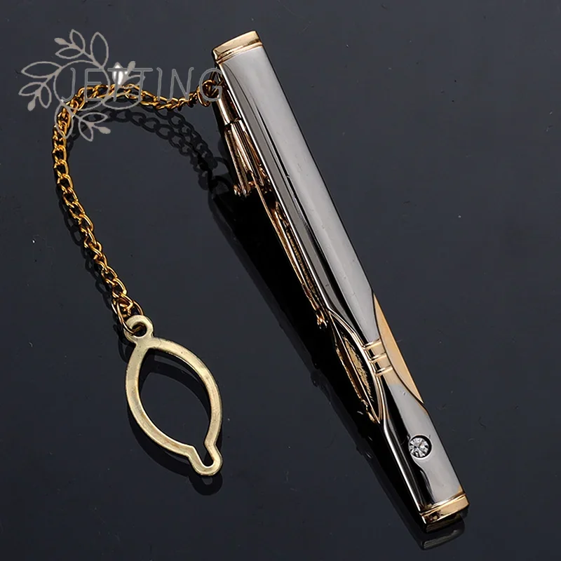 Hot Metal Simple Necktie Buckl - Tie Clip Silver avaliação e preço