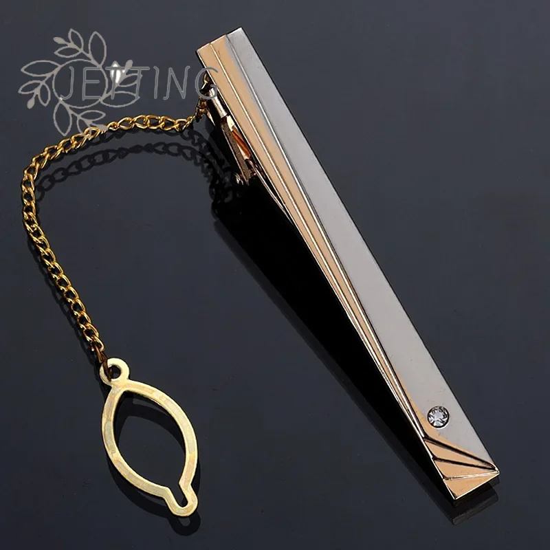 Hot Metal Simple Necktie Buckl - Tie Clip Silver avaliação e preço
