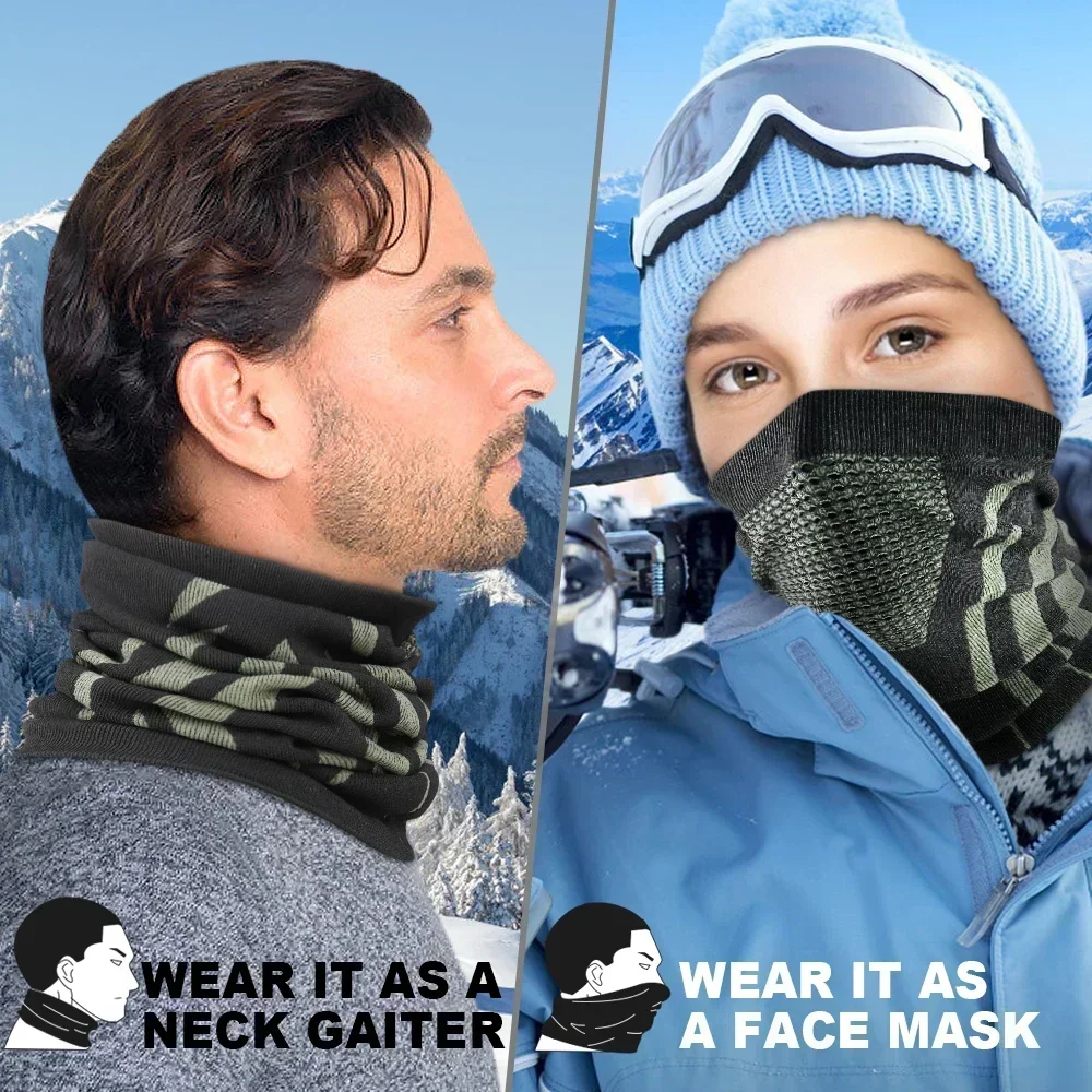 Winter Ring Tube Soft Bandana  - Neck Warmer Tube avaliação e preço