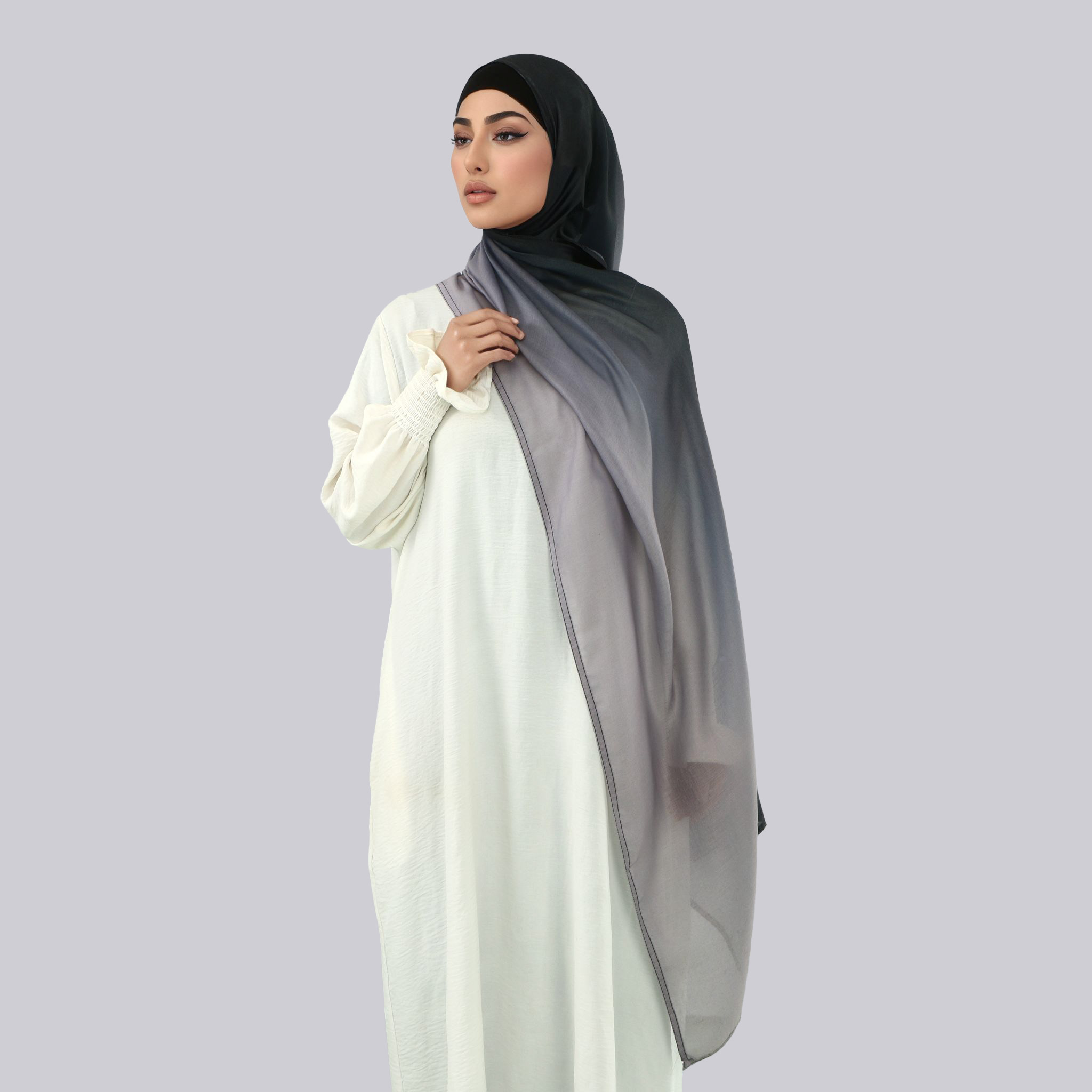 Women Gradient Cotton Rayon Hi - Head Wrap Turban avaliação e preço